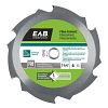 7 1/4" x 6 Teeth Fiber Cement  Professional Saw Blade Recyclable Exchangeable